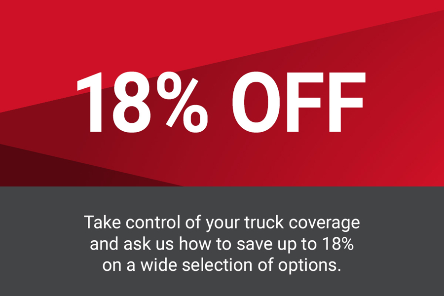 truck coverage and insurance promotion